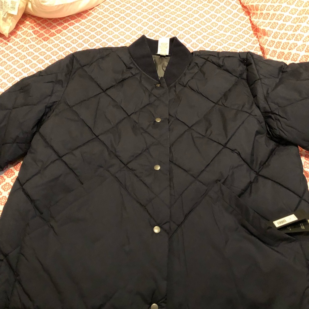 Banana Republic Reversible bomber mens jacket.Size XL,brand new with tags.